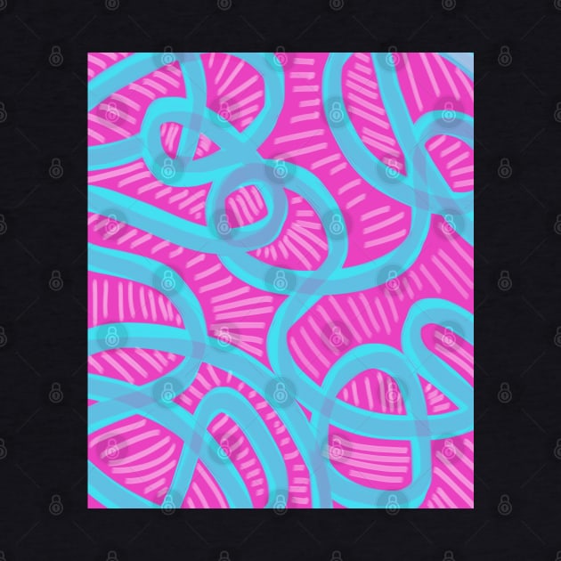 Neon Swirls by halideO